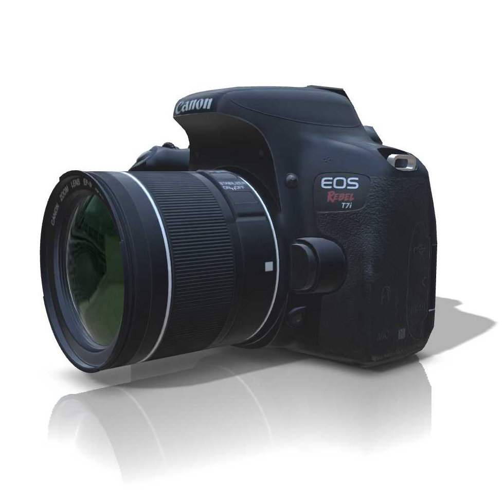 3D model of a camera