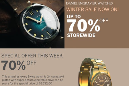 online watch store