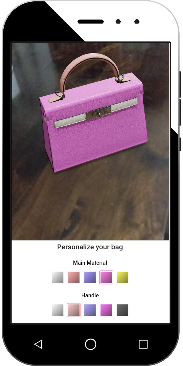 augmented reality app on mobile